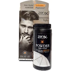 تصویر پودر حجم دهنده و نگه دارنده و حالت دهنده زنیکس Zenix Volumizing, Holding and Styling Powder