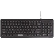 تصویر کیبورد سادیتا مدل SK302 با سیم 