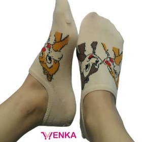 تصویر جوراب کالج کارتونی کد013 