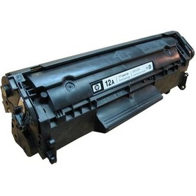 تصویر کارتریج 12A HP لیزری مشکی HP 12A Black LaserJet Toner Cartridge