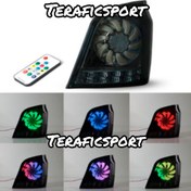 تصویر خطر پراید 111 طرح فراری 2 عددی مولتی کالر 