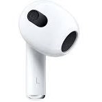 تصویر هدفون بی‌ سیم اپل مدل AirPods 3 گوش چپ 