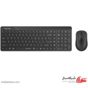 تصویر کیبورد و موس بی سیم a4tech مدل FG2300 keyboard & mouse wireless kb a4tech fg2300