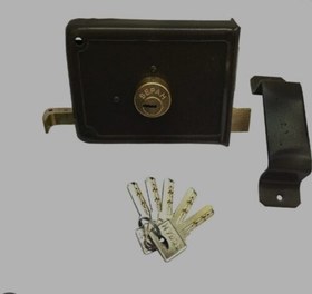 تصویر قفل درب حیاطی کلید کامپیوتری سپه 
