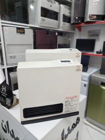 تصویر بخاری ژاپنی گازی-برقی 4000 وات بدون دودکش 