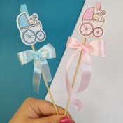 تصویر گیفت تعیین جنسیت مدل گیره 