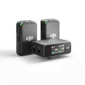 تصویر میکروفون DJI دو فرستنده و یک گیرنده سری جدید 2024 2024 DJI Mic 2 DJI Mic 2 Pocket-Sized Pro Audio