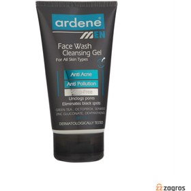 تصویر ژل شستشوی صورت آقایان آردن ا ardene face wash cleansing gel for men ardene face wash cleansing gel for men