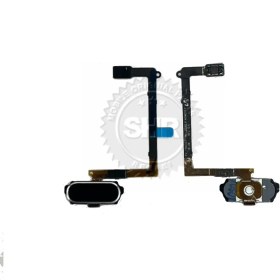 تصویر فلت فینگر و اثر انگشت سامسونگ S6 / G920 مشکی 