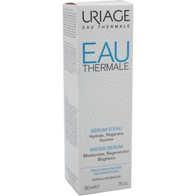 تصویر واتر سرم آبرسان اوریاژ مناسب پوست های دهیدراته حجم 30 میل URIAGE EAU THERMALE WATER SERUM