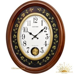 تصویر ساعت دیواری ریتم (RHYTHM) مدل CMJ580NR06 Rhythm Wall Clock - CMJ580NR06