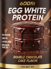 تصویر پودر سفیده تخم‌مرغ طعم کیک شکلاتی 