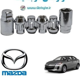 تصویر قفل رینگ ضد سرقت مزدا 3 - Mazda 3 وارداتی درجه یک 