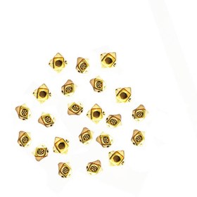 تصویر خرج کار طلایی 4mm بسته 15 عددی gold1056 