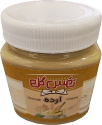 تصویر ارده ۴۰۰ گرمی 1. غذای سالم و مقوی2. منبع عالی پروتئین و فیبر3. مناسب برای رژیم‌های گیاه‌خواری و وگان4. ایده‌آل برای صبحانه یا میان‌وعده5. طعم‌دهنده طبیعی برای دسرها و غذاها6. حاوی ویتامین‌ها و مواد معدنی مفید7. بدون مواد افزودنی و نگهدارنده