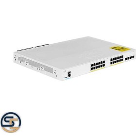 تصویر سوئیچ 24 پورت مدیریتی سیسکو مدل CBS350-24P-4G CISCO CBS350-24P-4G 24Port Managed Switch