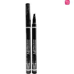 تصویر ماژیک هاشور تتو ابرو 24 ساعته ضدآب مایابرون 130 MB brow definer liquid eyebrow pen tatto water proof 