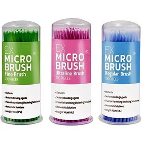 تصویر میکرو براش تیتانیوم بسته ۱۰۰ عددی 