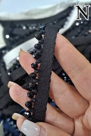 تصویر مغزی مرواریدی رنگ مشکی 