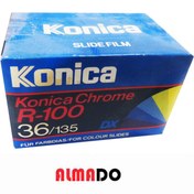 تصویر فیلم اسلاید رنگی کروم کونیکاKONICAاصل ژاپن قطع 135 36تایی 
