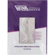 تصویر جوراب ضد آمبولی ورنا مدل AD زیر زانو ا Verna AD Anti Embolism Stocking Verna AD Anti Embolism Stocking
