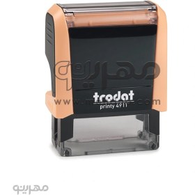 تصویر مهر ترودات مدل 4911 اتوماتیک با درپوش 