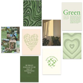 تصویر پک پوستر ۸ عددی Green کد GRPACK3 