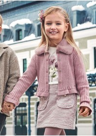 تصویر ژاکت دخترانه | مایورال Mayoral ROSADOVIG00100 