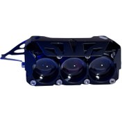 تصویر سه لنز پرژکتوری موتوری و افرودی 