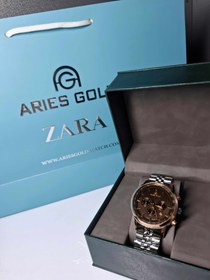 تصویر ساعت مردانه برند آریس گلد اورجینال کرنوگراف ۲۹۹۶G Aries Gold