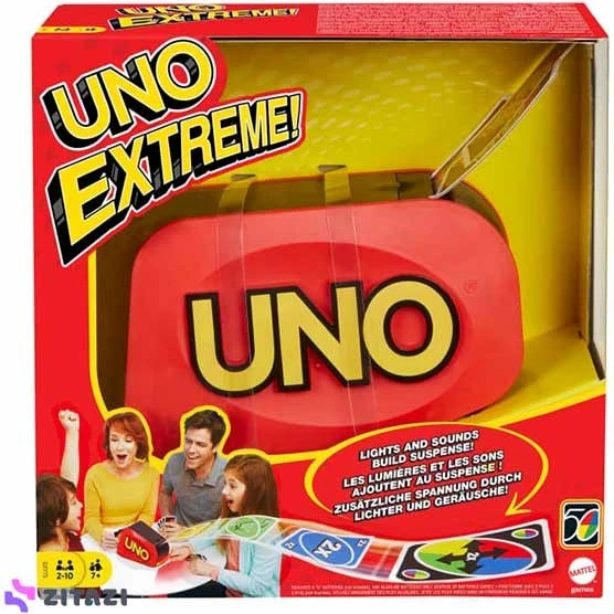 خرید و قیمت بازی فکری اونو مدل Uno Extreme | ترب