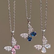 تصویر گردنبند پروانه 