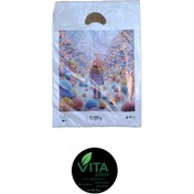 تصویر کیسه نایلون دسته موزی چاپدار کوالا ۲۲*۳۲،بسته ۱۰۰ عددی - فانتزی دخترانه 