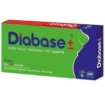 تصویر بیبی چک کاستی diabase - 10عدد RAPID RESULT PREGNACY TEST CASSETTS