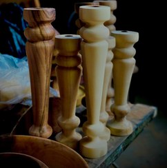 تصویر جاشمعی چوبی 