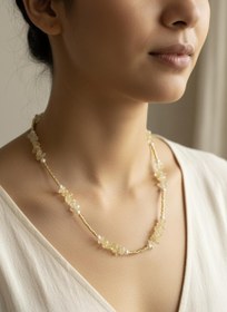 تصویر گردنبند سیترین 