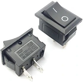 تصویر کلید راکر پهن مشکی 