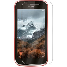 تصویر گلس نوکیا 1 بی رنگ و شفاف Nokia 1 نوکیا یک محافظ صفحه نمایش شیشه ای Glass Screen Protector Nokia 1 