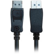 تصویر کابل 1.2 DisplayPort دو سر نر کی نت مدل K-CDP12015 طول 1.5 متر Knet K-CDP12015 DisplayPort 1.2 M/M Cable