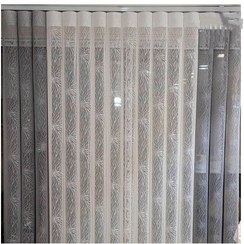 تصویر پرده ورتیکال حریر گیپور مدرن 