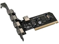تصویر PCI کارت USB 2.0 |کارت PCI یو اس بی ۴ پورت کارت PCI USB