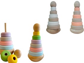 تصویر حلقه هوش چوبی 