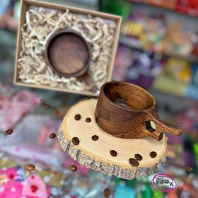تصویر لیوان چوبی کوکسا 