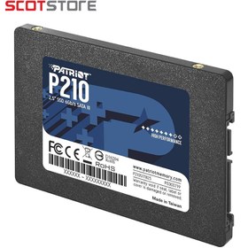 تصویر اس اس دی اینترنال Patriot مدل P210 ظرفیت 128GB 