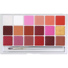 تصویر پالت رژلب 18 رنگ 