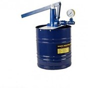 تصویر تست پمپ دستی فلزی شمس مدل 2002 ظرفیت ۱۶ بار 