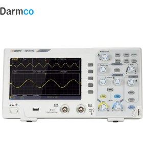 تصویر اسیلوسکوپ اوون مدل OWON SDS-1102 