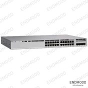 تصویر سوئیچ شبکه 24 پورت سیسکو C9200L-24T-4X-E Cisco C9200L-24T-4X-E 24Port Network Switch