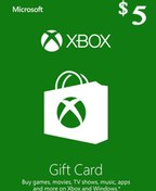 تصویر گیفت کارت 5 دلاری ایکس باکس (آمریکا) Xbox 5$ Gift card (US)