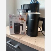 تصویر فوم ساز شیر داغکن مخصوص قهوه لاته کاپوچینو برند امبیانو اورجینال امازون المان (پس کرایه) 